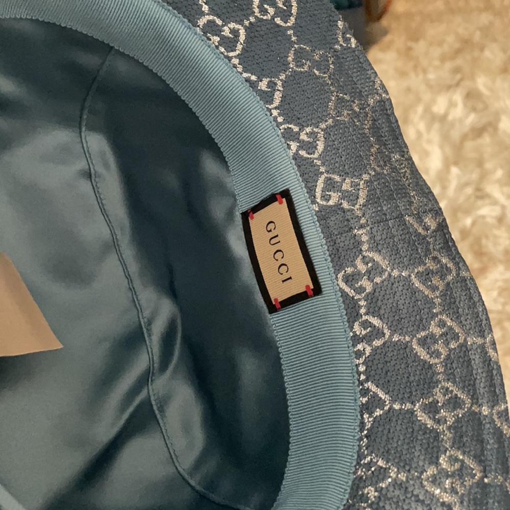 Gucci GG Lamé Bucket Hat - Picture 6 of 7